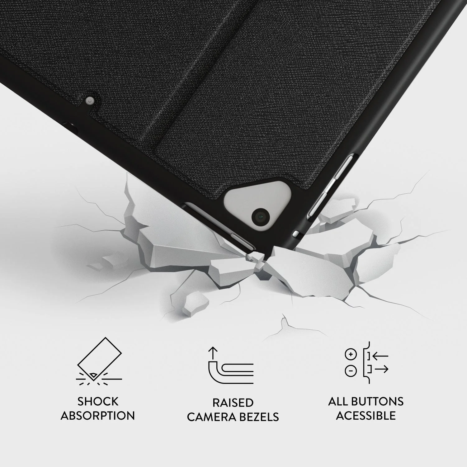 Barely Awake - iPad 9.7 (6th/5th Gen) Case - Image 4